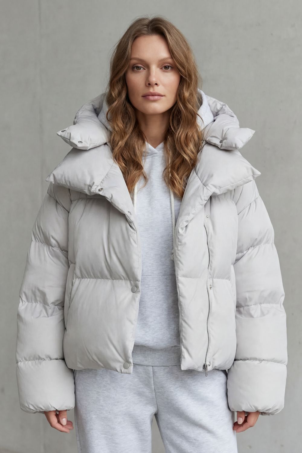 Elvéra – Cloud padded – Cropped puffer jacket