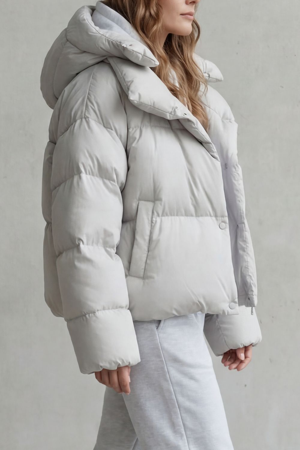 Elvéra – Cloud padded – Cropped puffer jacket