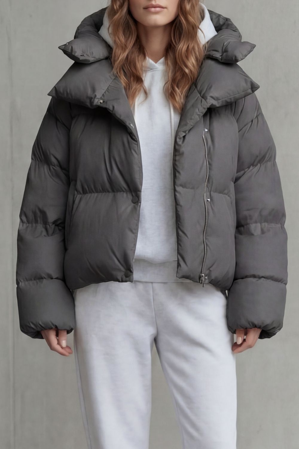 Elvéra – Cloud padded – Cropped puffer jacket