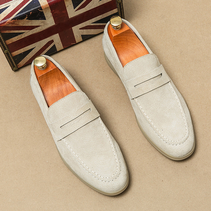 Firenze Italian-Style Suede Loafers