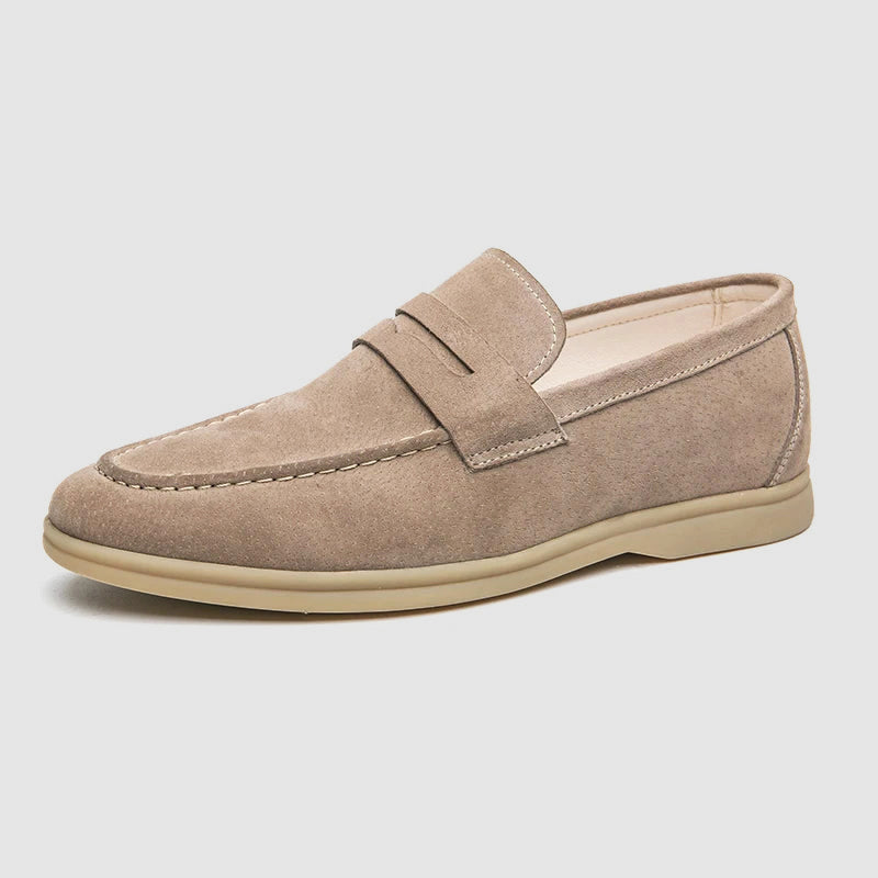 Firenze Italian-Style Suede Loafers