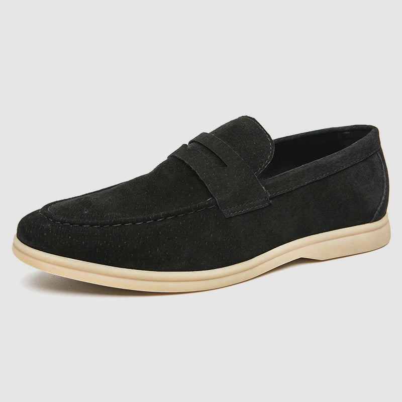 Firenze Italian-Style Suede Loafers