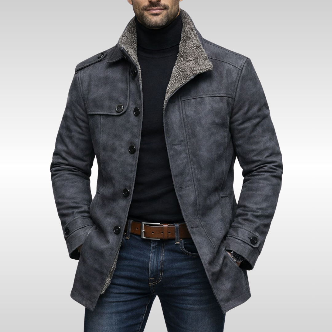 DAVID FLEECE-LINED COAT | WARM, COMFORTABLE AND WINTER READY