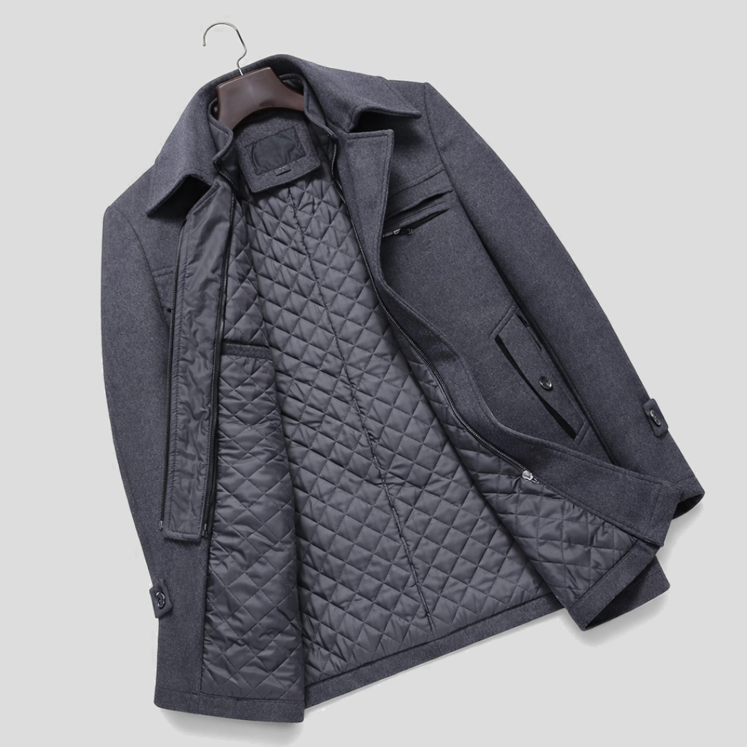 JAMES WOOL COAT | RELIABLE WARMTH, TIMELESS STYLE
