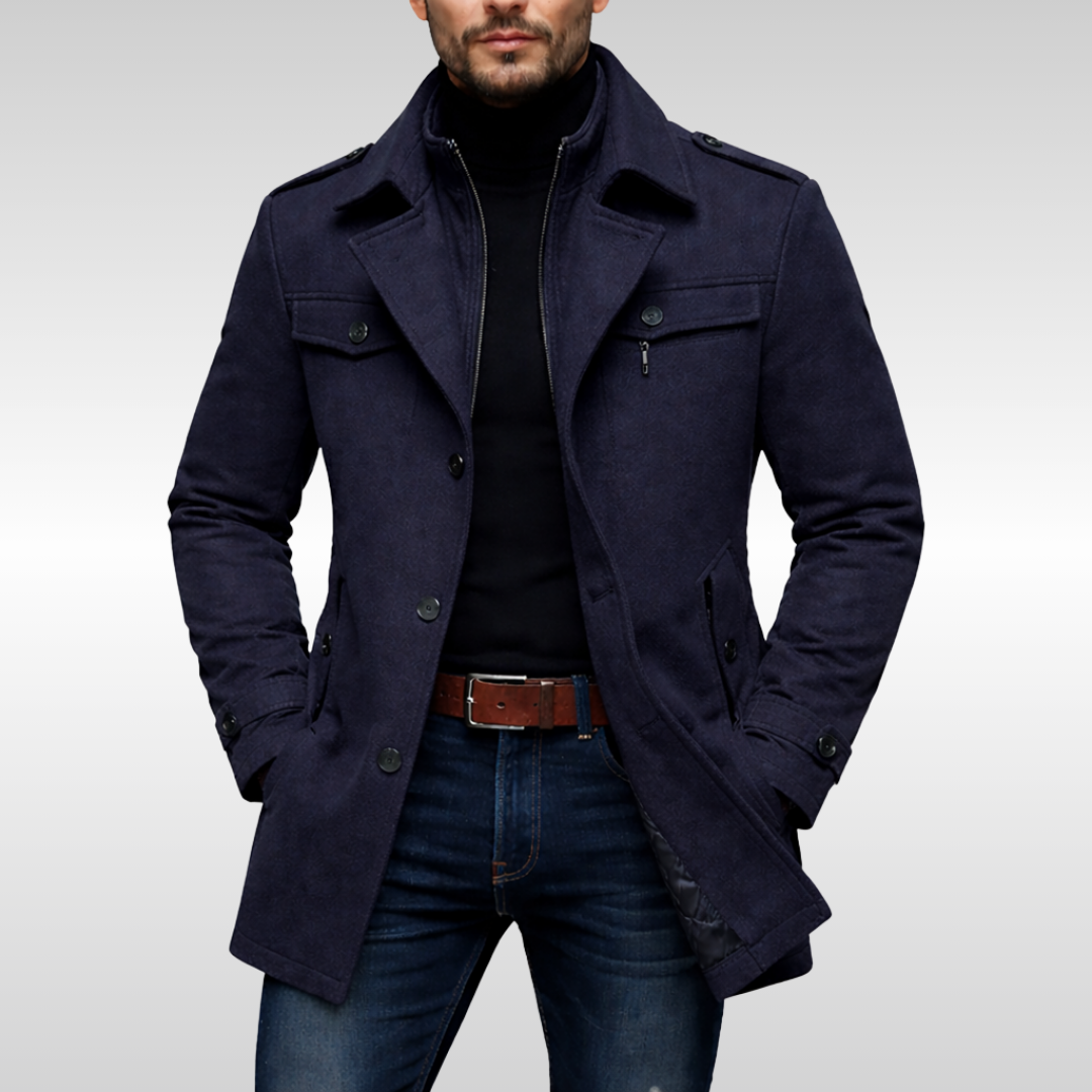 JAMES WOOL COAT | RELIABLE WARMTH, TIMELESS STYLE