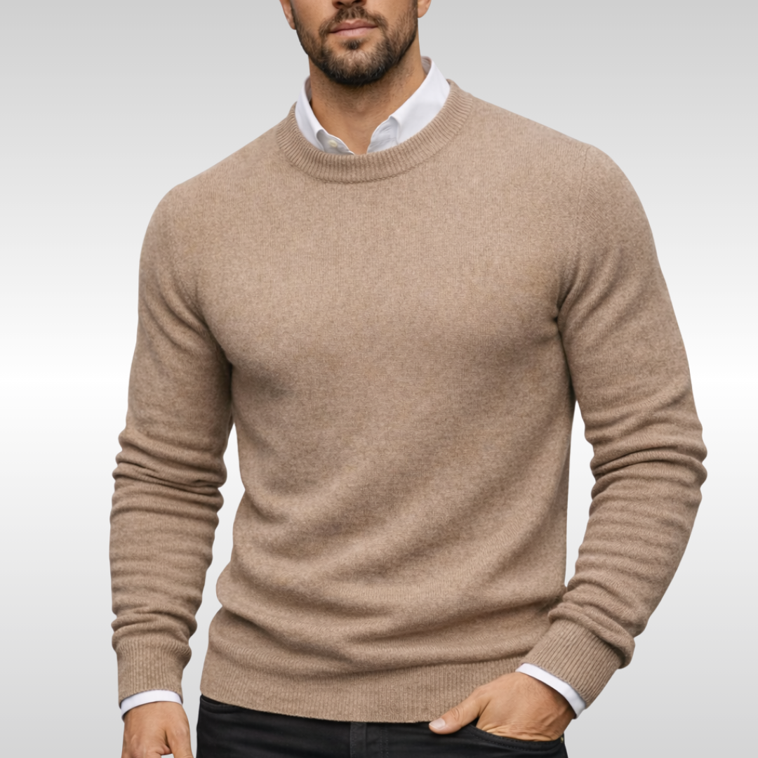 MATTHEW KNIT SWEATER | LUXURIOUSLY SOFT, EFFORTLESSLY POLISHED
