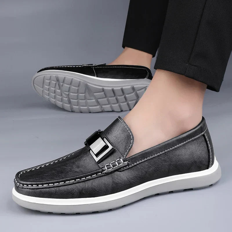 Luxe leren Loafers