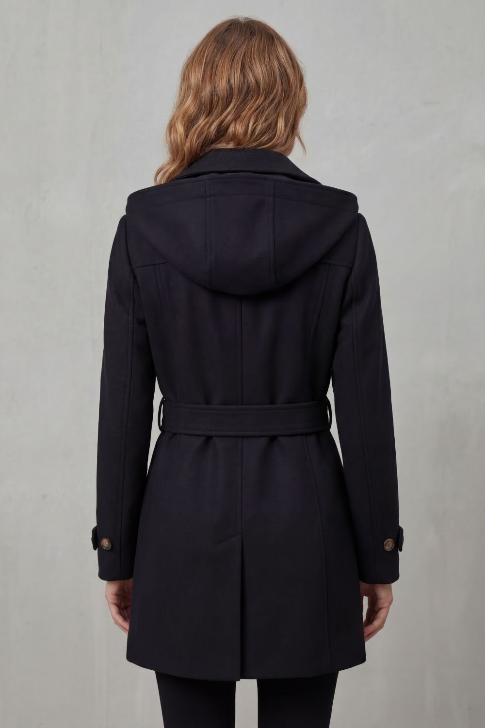 Solivane – Tailored elegance – Hooded trench coat