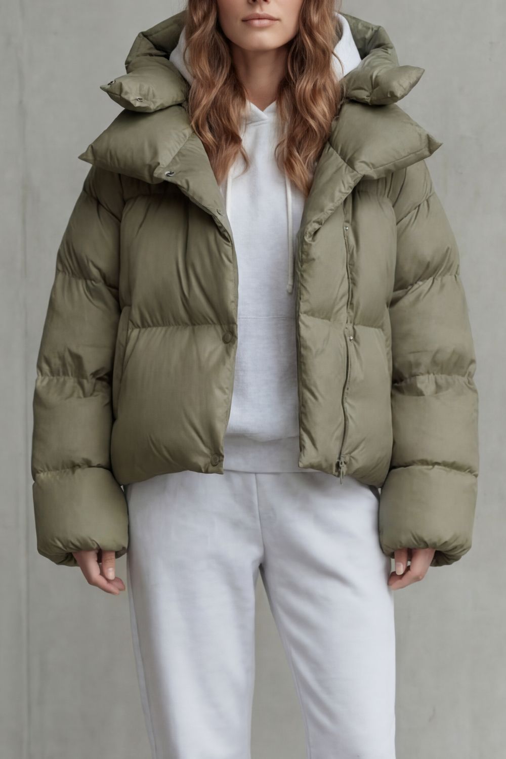 Elvéra – Cloud padded – Cropped puffer jacket