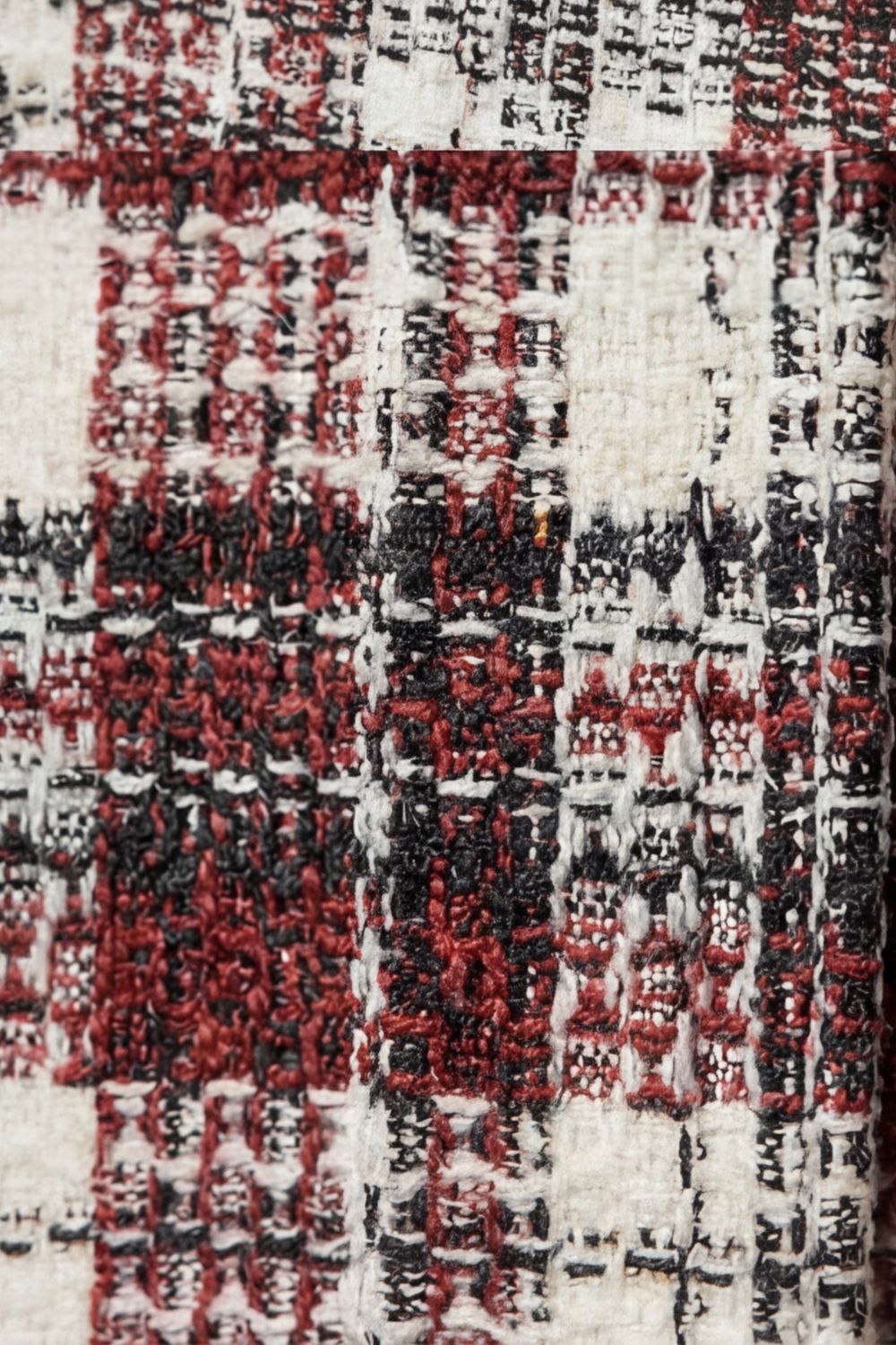 Rosélle – Vintage check flair – Wool cape coat