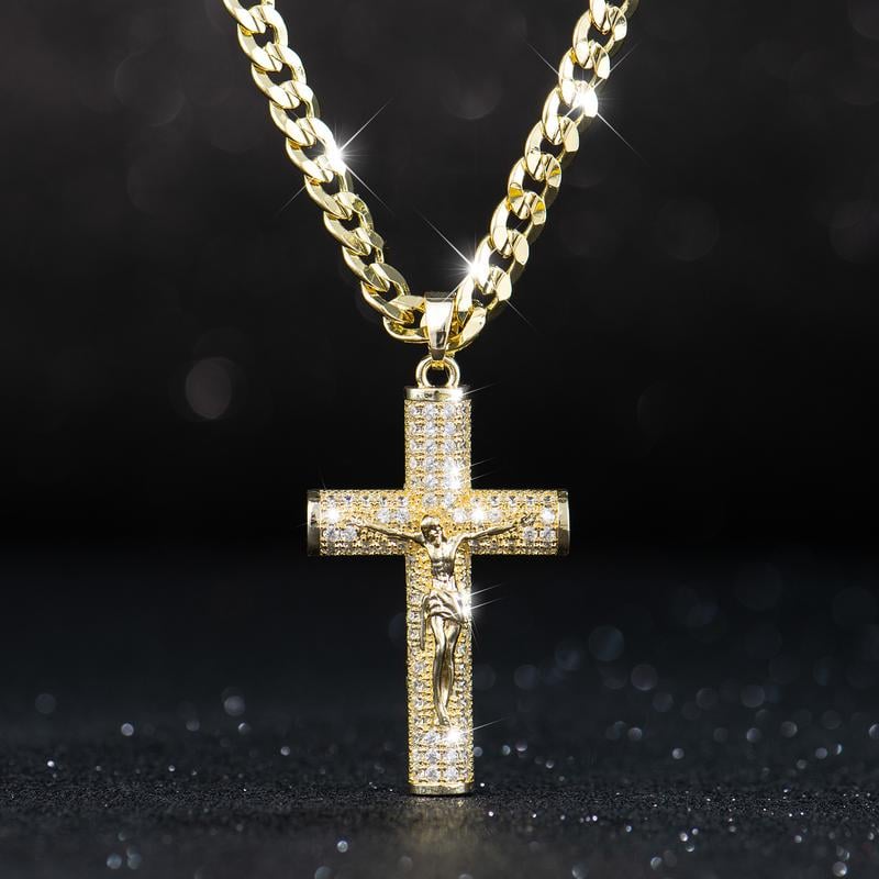 Crucielle | Jesus Cross Pendant Necklace