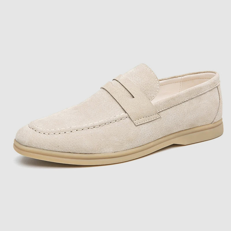 Firenze Italian-Style Suede Loafers
