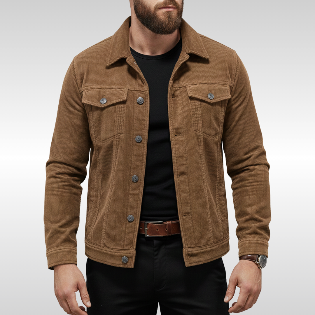 COLIN CORDUROY JACKET | MODERN CLASSIC COMFORT