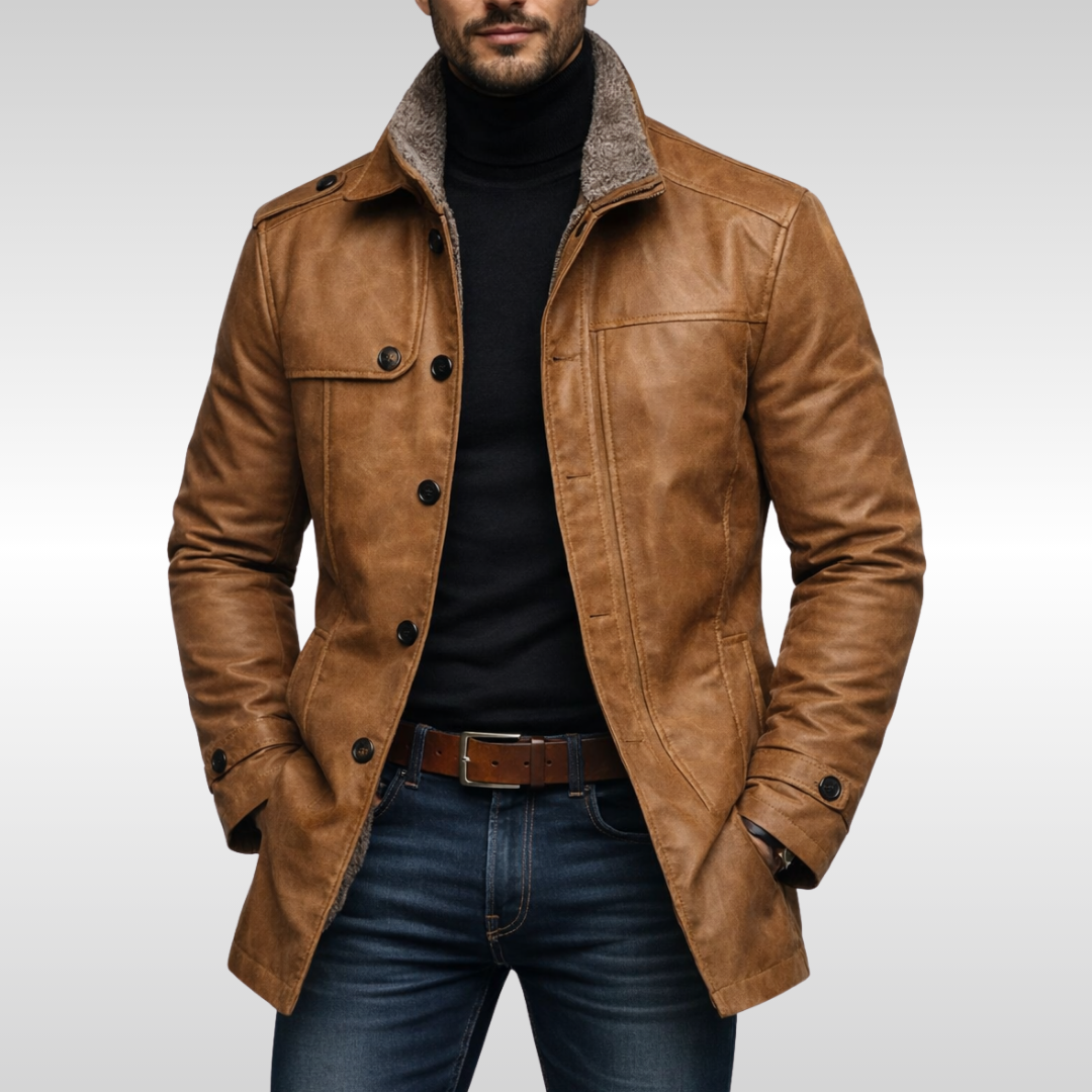 DAVID FLEECE-LINED COAT | WARM, COMFORTABLE AND WINTER READY