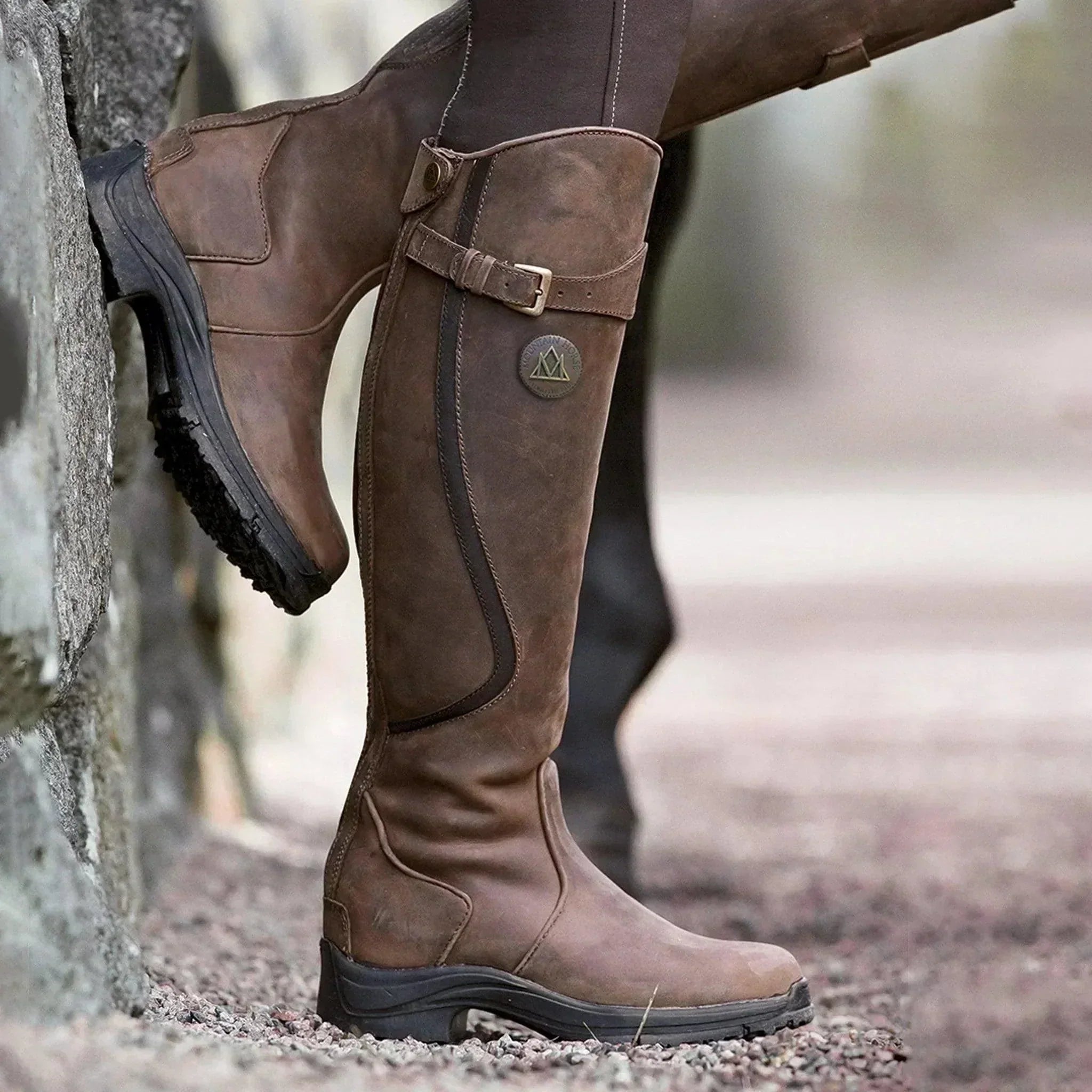 Maeve | Waterproof Knee High Leather Boots