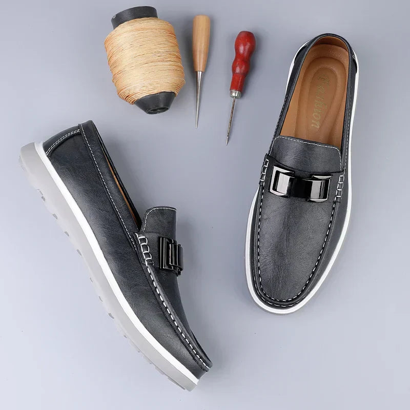 Luxe leren Loafers