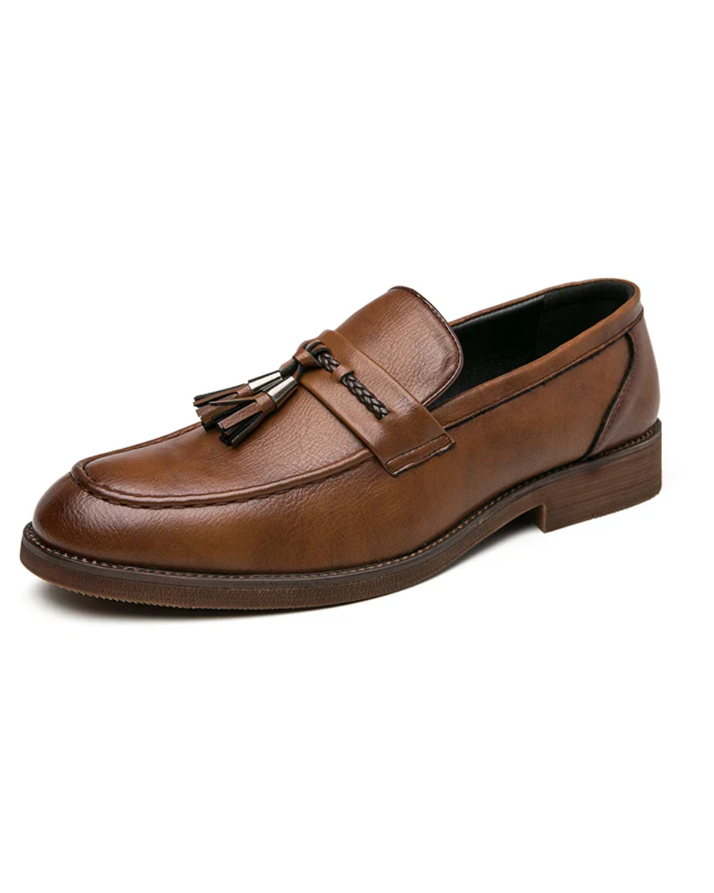 Leren Loafers met kwastjes