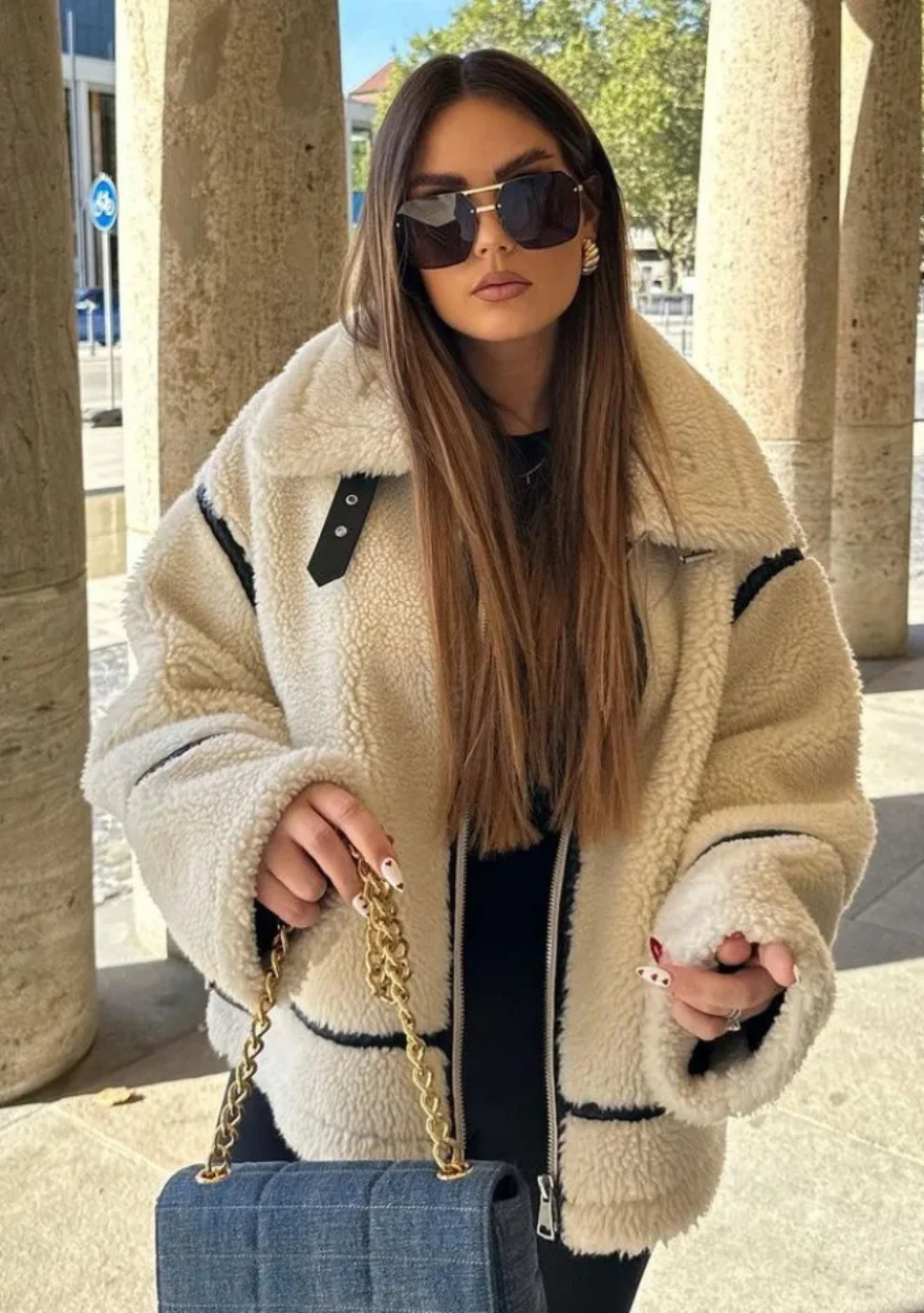 Alexandra | Teddy Lammy Coat
