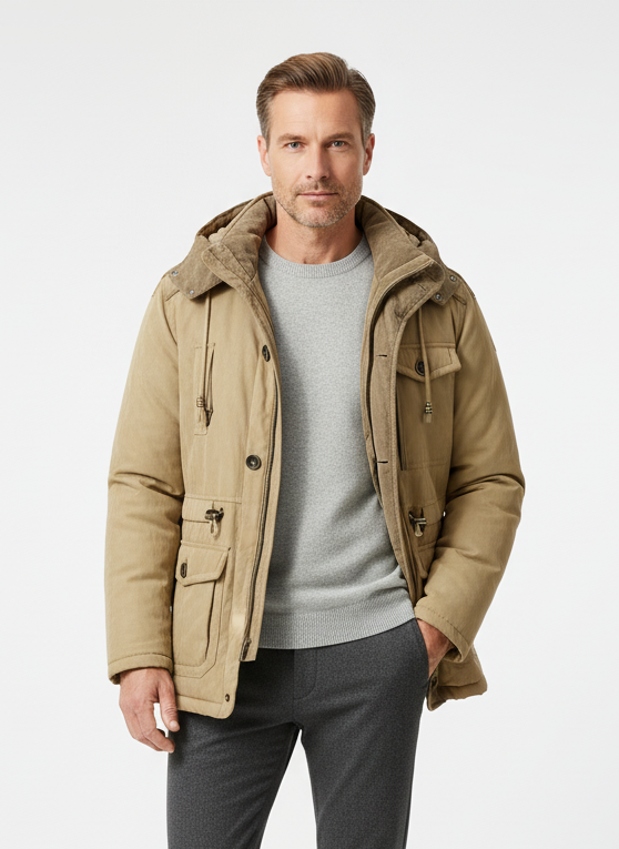 LUCIEN INSULATED JACKET | RELIABLE COLD PROTECTION